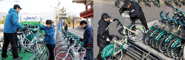 현장 배송·공급 중인 누비자